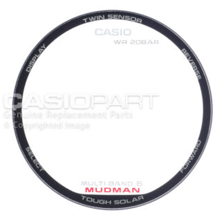 Casio 10464788 Glass/Printed